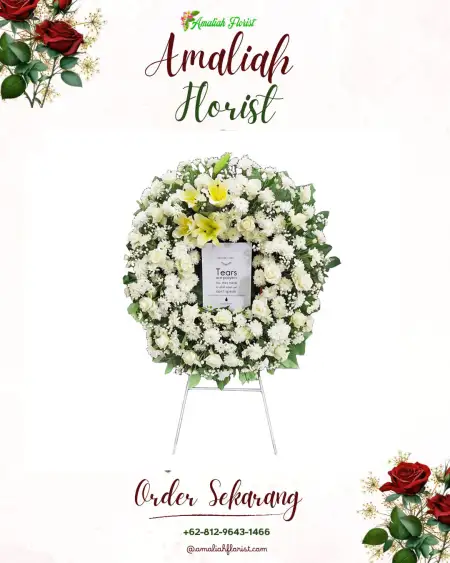 Krans Bunga Duka Mojomalang